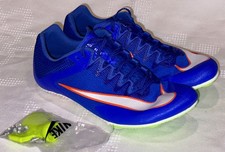 NIKE Rival Sprint Racer Blue Track Spikes Shoes Mens 5.5 8 8.5 9.5 10.5 11 12 13