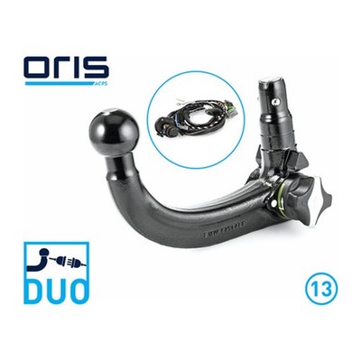 ORIS 039-502 Anhängerkupplung AHK ABNEHMBAR + 13polig E-Satz für VW PASSAT B8 3G