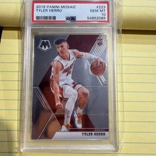 2019 Tyler Herro #223 RC Panini Mosaic  - Miami Heat Rookie PSA 10 Gem