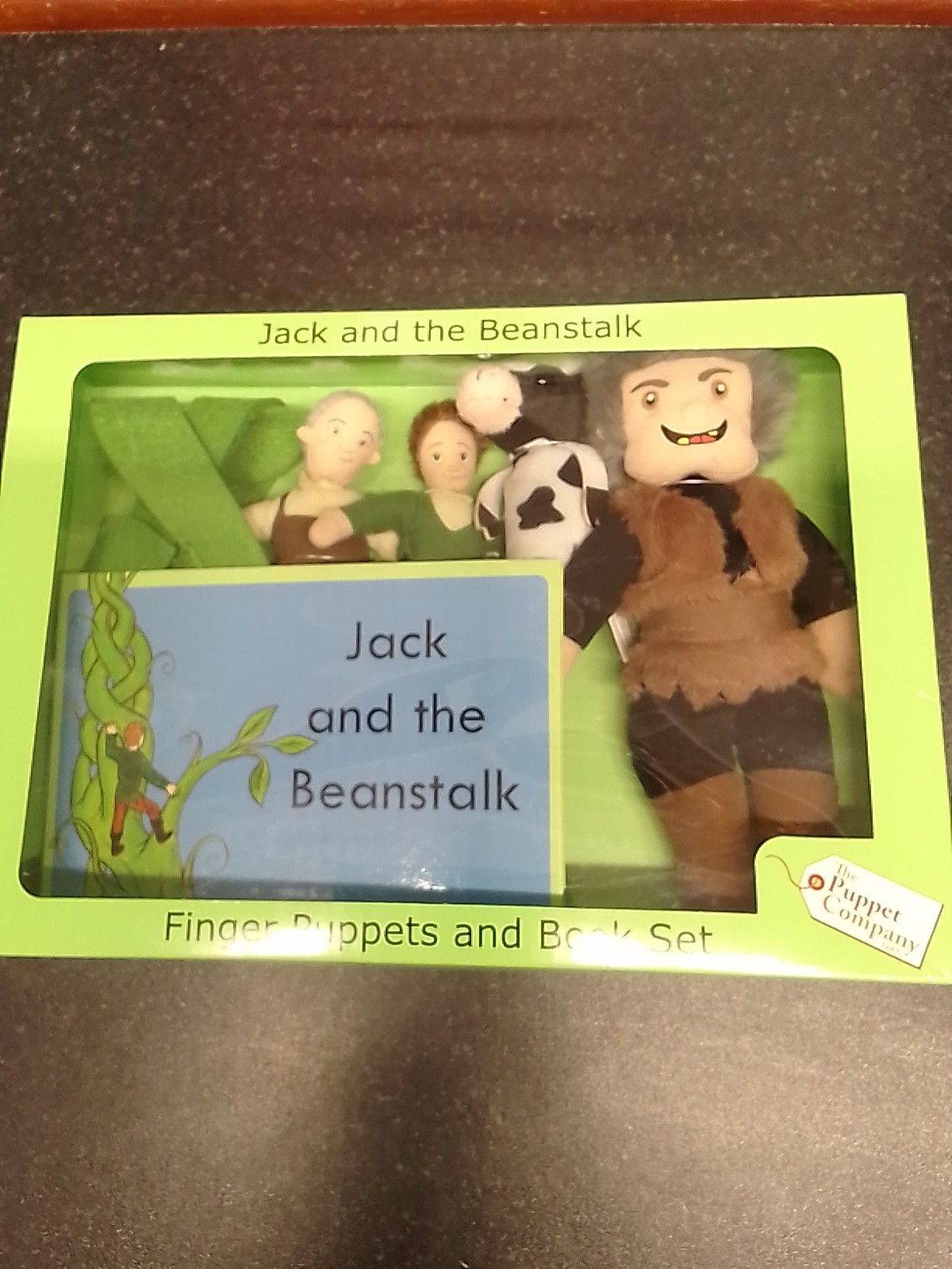 The Puppet Company - Jack and the Beanstalk Finger Puppets and Book Set