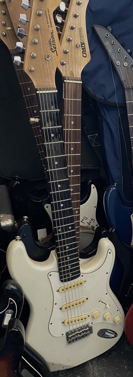 Pro Session Stratocaster Style Electric Guitar 1980??s Korea