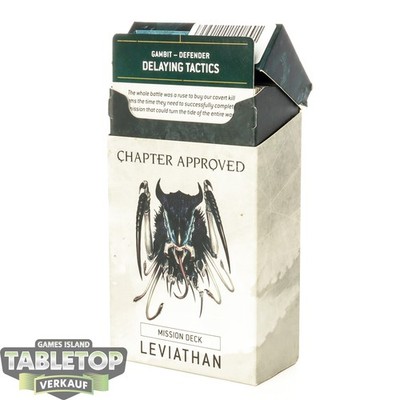Warhammer 40k - Chapter Approved: Leviathan Mission Deck - englisch