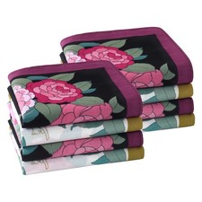 Handkerchiefs for Women 100 Cotton, Floral Ladies Handkerchiefs, Women  s
