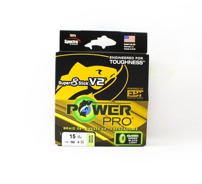 Power Pro Super 8 Slick Version 2 Spectra Linie 15lbx150yd Moon Shine (0977)