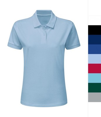 2 Stück Set SG Damen Poloshirt Baumwolle XS-2XL Cotton Polo Piqué SG50F