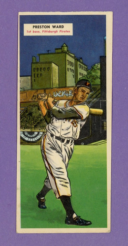 Preston Ward, Don Zimmer 1955 Topps Doubleheaders card