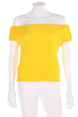 MANGO Shirt Carmen S yellow