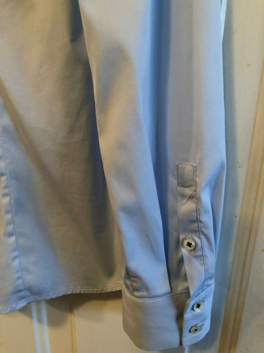 売れ筋商品|||マッシモ ドゥッティ シャツ レディース トップス Blouse - light blue MOSSIMO DUTTI Sz 6 or SMALL Womens BLOUSE SHIRT TOP Made In