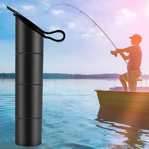 3x Fishing Rod Holder Insert With Cover Cap Inner Sleeve For Kayak Canoe US - Bild 2 von 9