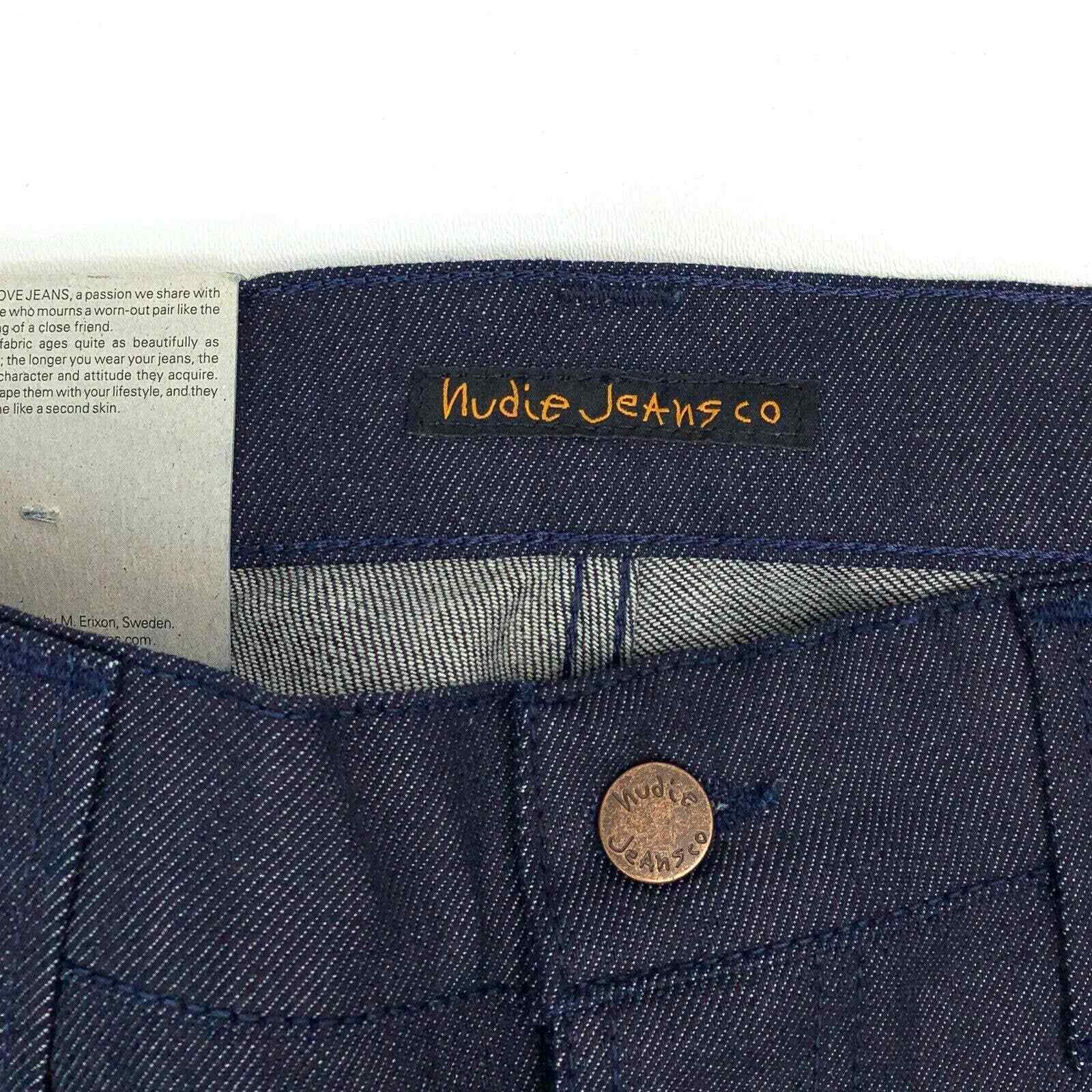 Купить Nudie Jeans Grim Tim Dry Indigo 