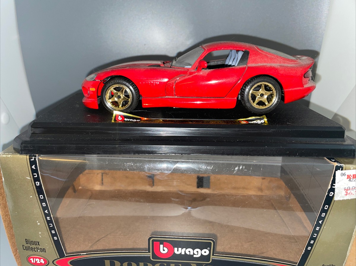 Burago Dodge Viper GTS Coupe 1996 Scale: 1/24 Red w/ box | eBay