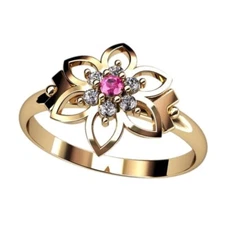 5 pcs Ladies' ring Wax patterns for lost wax casting jewelry/injection wax_20444