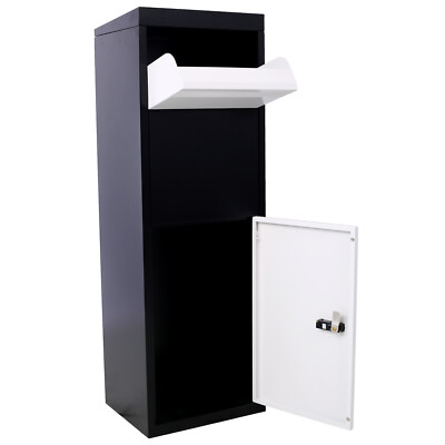 14'' x 11.3'' x 42'' Package Delivery Drop Box Parcel Mailbox Porch Container