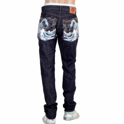 RMC Jeans Toyo Tsunami Wave New Slim Cut Denim Jeans