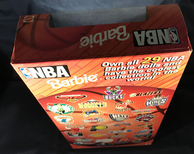 NBA BARBIE LA LAKERS W/AUTHENTIC NBA TEAM UNIFORM~ SEALED NRF MINT