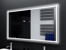 Badspiegel mit LED Beleuchtung Badezimmerspiegel Bad Spiegel Wandspiegel M140