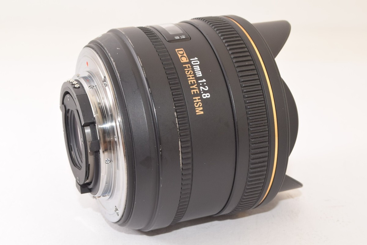 SIGMA 10mm F/2.8 DC EX FISHEYE HSM Lens For Nikon from Japan