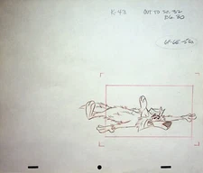 Loopy De Loop 1963 JERRY EISENBERG Hand-Drawn Production Pencil Layout