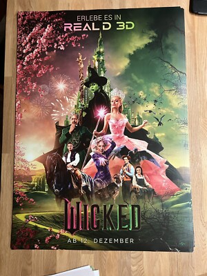 Official Wicked Poster Ariana Grande Cynthia Erivo