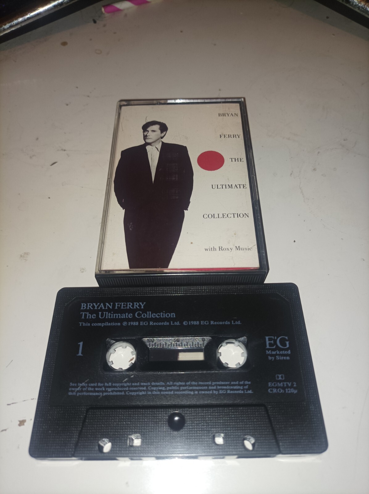 Bryan Ferry The Ultimate Collection Cassette TESTED