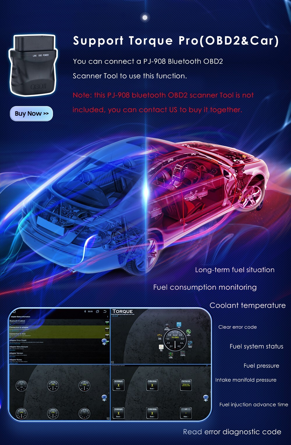 9" For Suzuki Grand Vitara 2005-15 Android13 Car Radio Stereo GPS Carplay 4+32GB