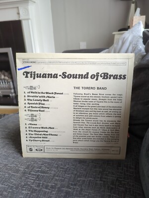 Tijuana - Sound of Brass - The Torero Band LP Album 1968 Vintage