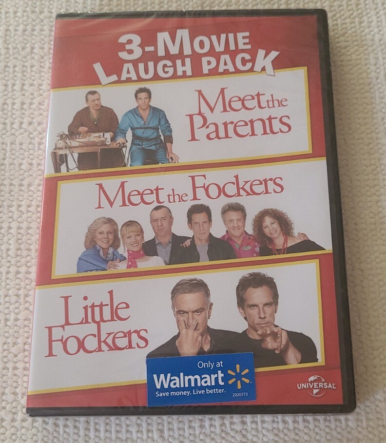 3 Movie Laugh Pack Meet the Parents/Meet the Fockers/Little Fockers NEW
