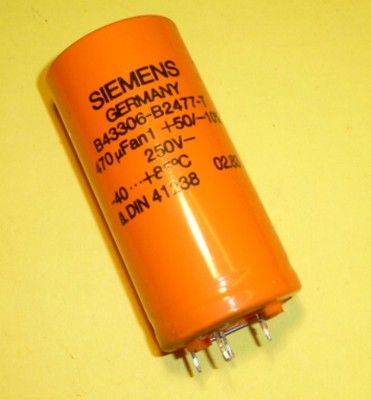 Produktbild von 5 Stück Elko-Kondensator 470 µF, 16V – Stützkondensator Für Flackerschutz, 6,4mm