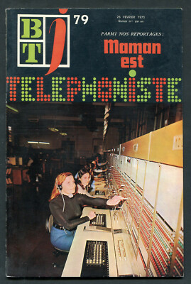 BTJ Magazin Junior Arbeitsbibliothek: MAMA IST TELEFONIST Feb. 1973