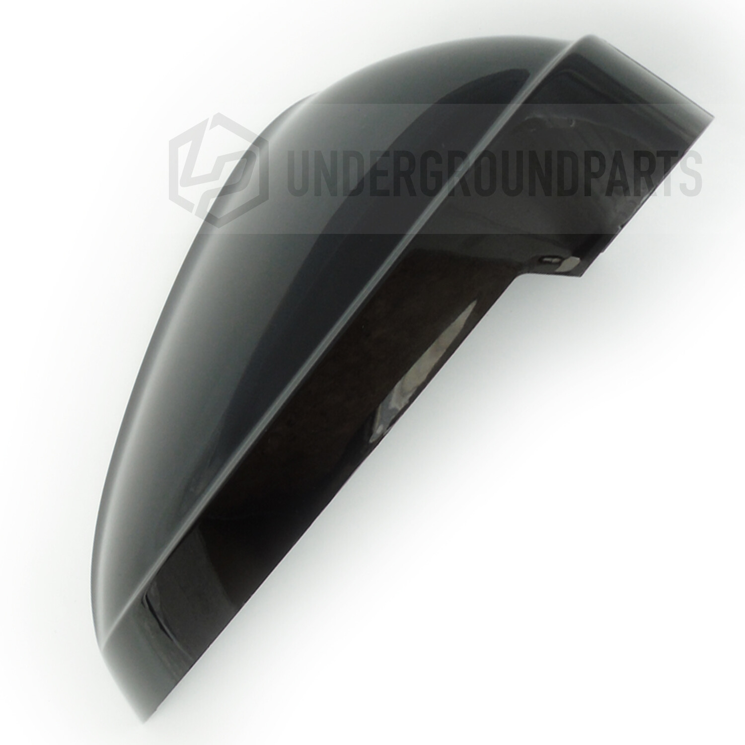 BLACK DOOR WING MIRROR COVER CAP FRONT RIGHT DRIVERS SIDE FOR AUDI A4 B9 & A5