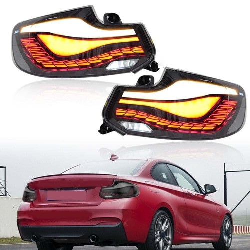 2Pcs For BMW 2 Series F22 14-21 F87 M2 15-17 M2CS 2018-21 LED TailLight Assembly - Picture 9 of 13
