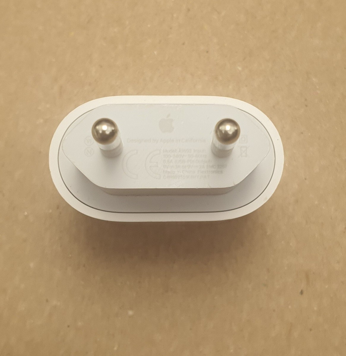 Genuine Official Apple 18w USB-C Adapter - A1692- EU EUROPEAN 