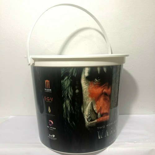 Warcraft The Beginning Movie 2016 Big Size Popcorn Bucket Cinemas Theatres - 第 5/12 張圖片