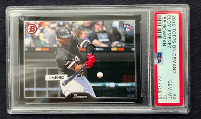 2019 Topps on Demand 1955 Bowman Eloy Jimenez '55 RC Rookie #2 PSA 10 Gem