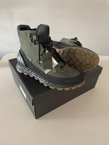 Ecco Sport Exostrike GORE-TEX Black/Deep Forest, Men's, Size: 8-8.5