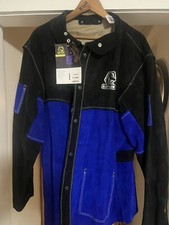 Black Stallion Men  s XL Welding Jacket Full Leather Brand New JL 1030-BB