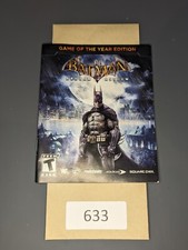 Batman Arkham Asylum Game of the Year Edition PS3 Playstation 3  MANUAL ONLY 