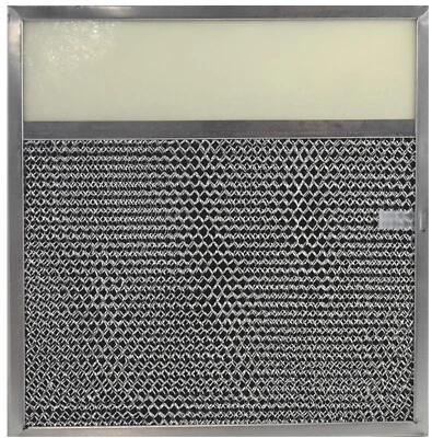 AIR FILTER FACTORY Compatible Whirlpool 883149 Range Hood Grease Mesh Charcoal Carbon Lens Filter