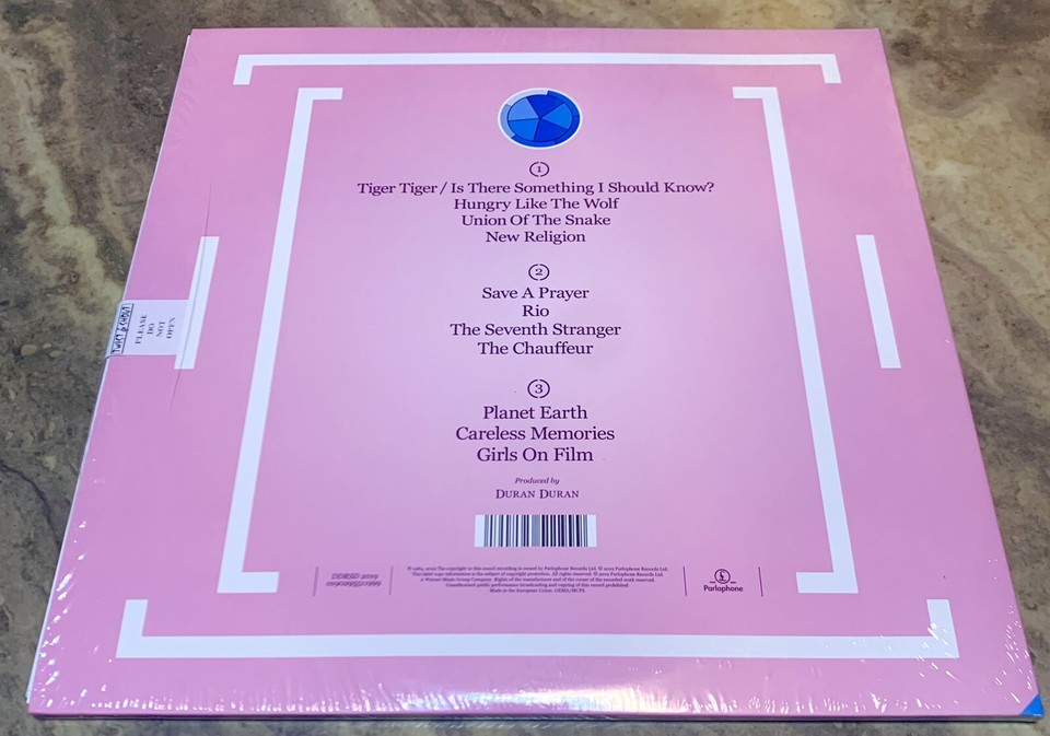 Duran Duran As The Lights Go Down RSD 2019 rare oop double colored