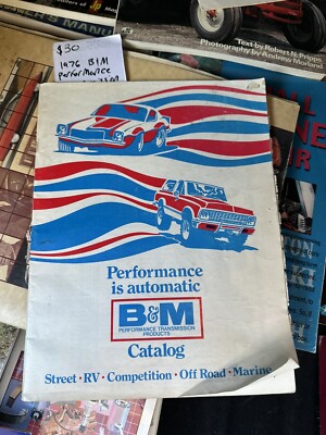 1976 B&M Performance Automatic Transmission Parts Catalog Vintage