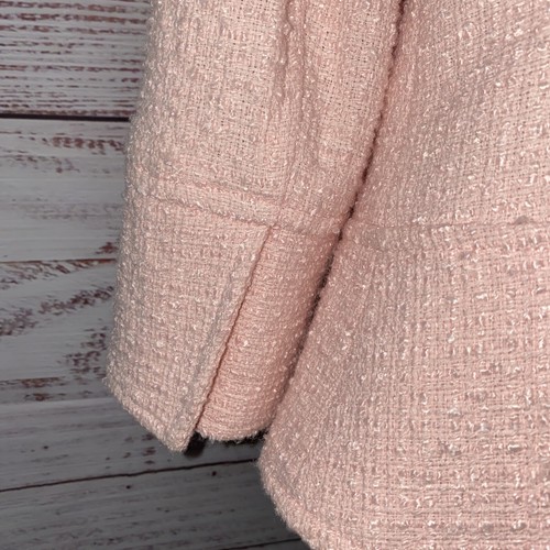 Anne Klein strukturierter einfarbiger Blazer mit Knöpfen Kirschblüten Größe 14 WS-55 neu mit Etikett - Bild 9 von 15
