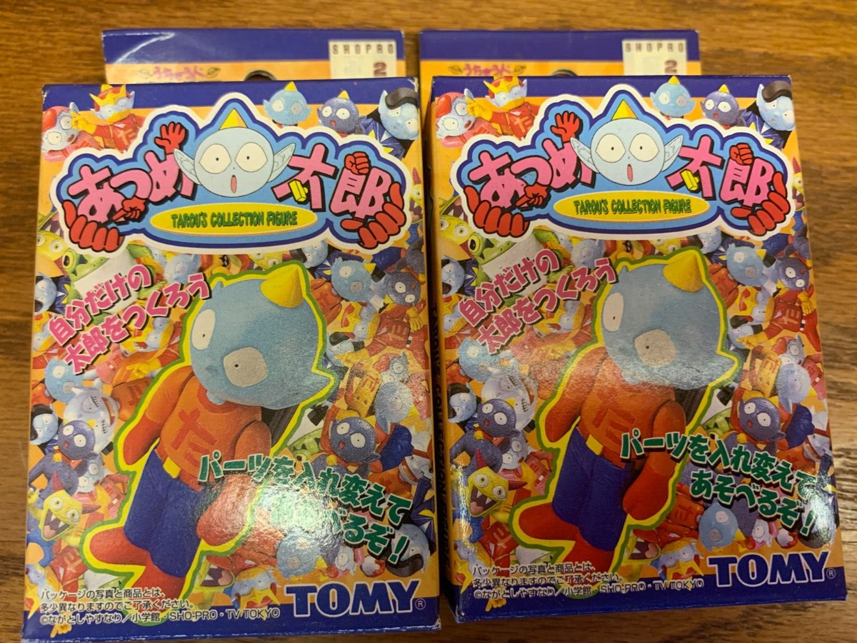 田中タロー Rare Tomy Taro Tanaka Tarou's Collection Figure Lot of 2 Mini