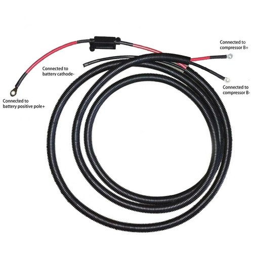 12V Universal A/C Kit Truck Cab Bus Cooling Air Conditioner Underdash 4 Vents - Picture 3 of 11