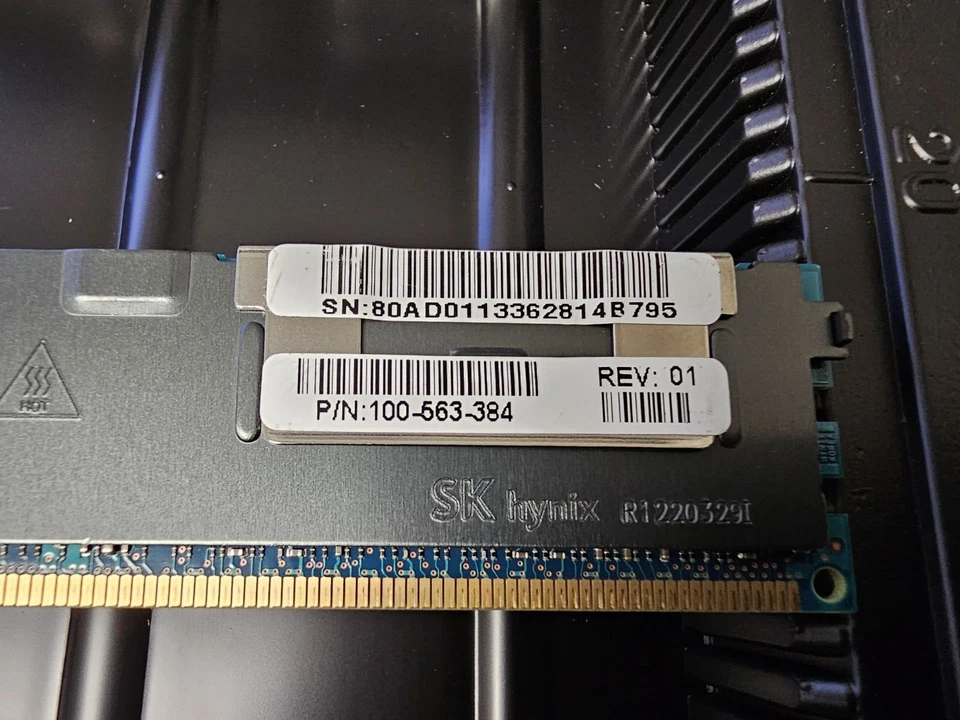 2x Hynix HMT31GR7CFR4C-PB 8GB Server ECC RAM Memory | DDR3 RDIMM | PC3-12800R - Image 4 of 4