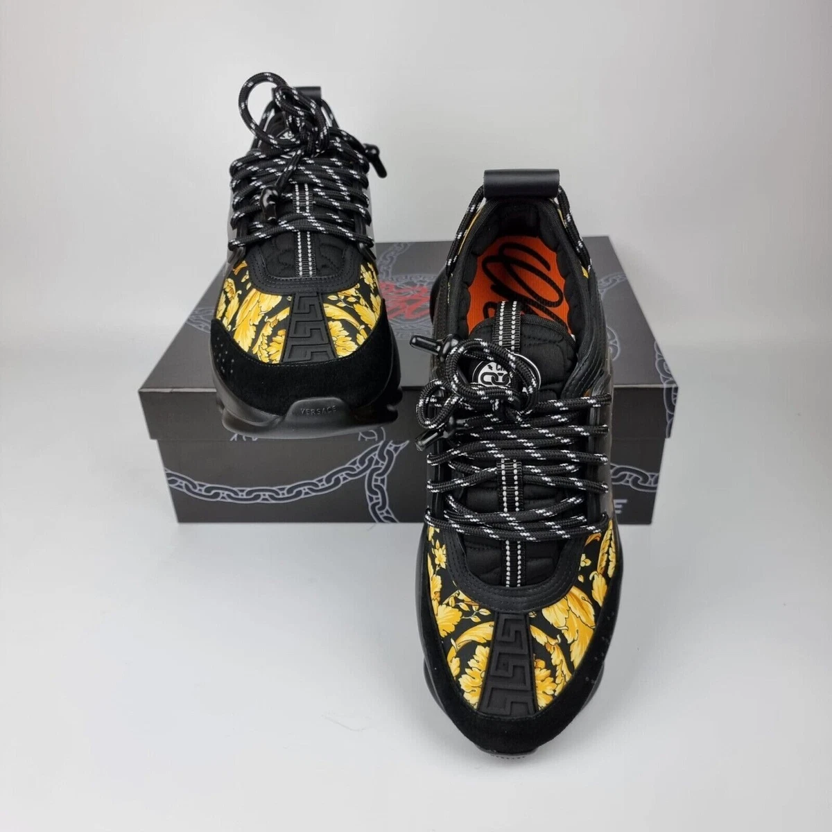 Versace chain clearance reaction baroque