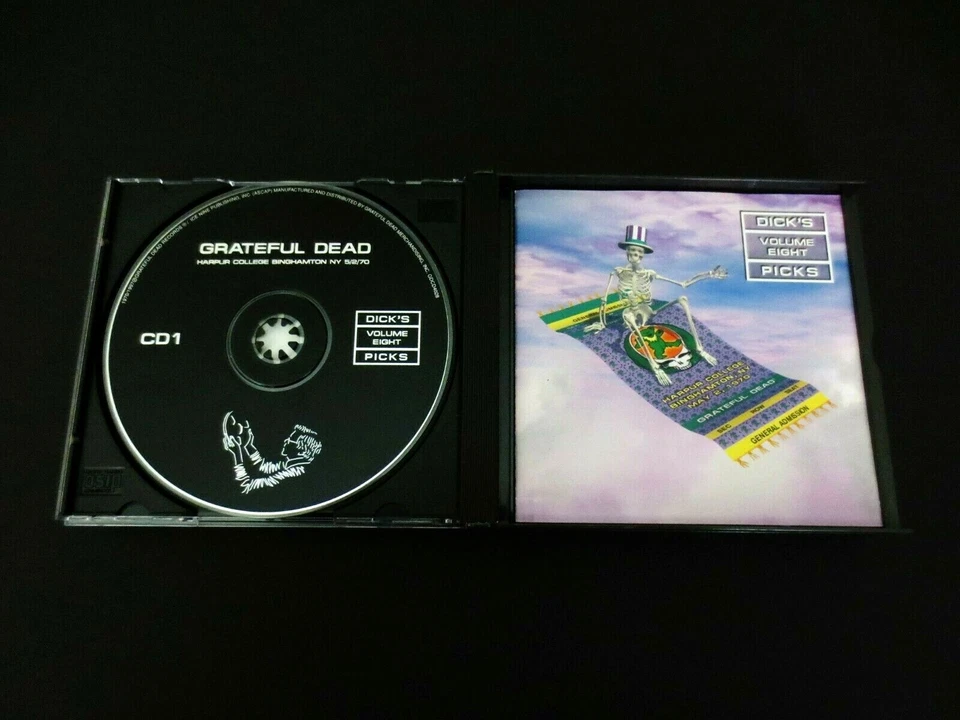 Grateful Dead Dick's Picks 8 Volume Eight Binghamton NY Harpur 5/2/70 1970 3 CD - Image 3 of 4