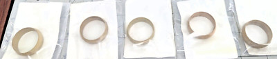 (5) 1  I.D. Brass Compression Sleeve Fittings Ferrule Ring for Tubing 16AN [A0S3