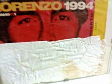 JOVANOTTI MEMORABILIA CONCERTO ANNI 90 :BIGLIETTO+CARTA MAZZO FIORI