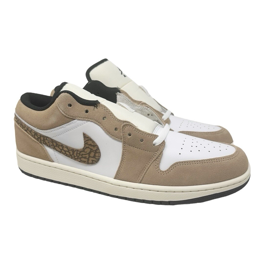 Air Jordan Low Brown Elephant DZ4130201 Hemp/Metallic Gold/LT British Tan  Sz14