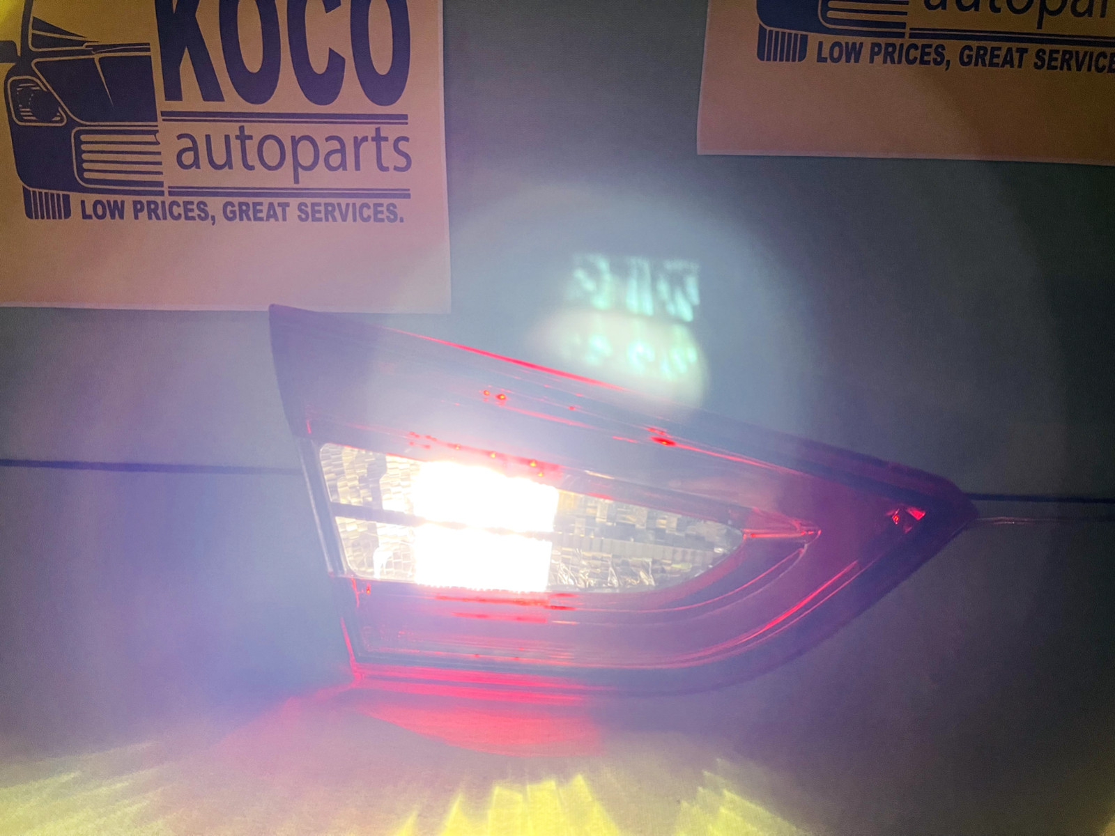 2013 - 2017 MASERATI QUATTROPORTE LEFT INNER TRUNK TAIL LIGHT OEM TESTED